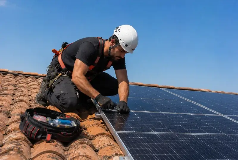 Maintenance et monitoring de panneaux solaires à Wintershouse