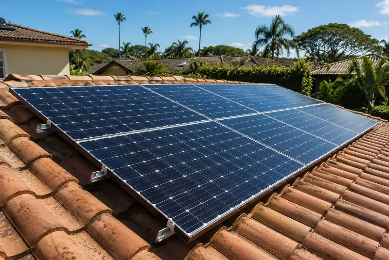 Installation de panneaux solaires à Wintershouse